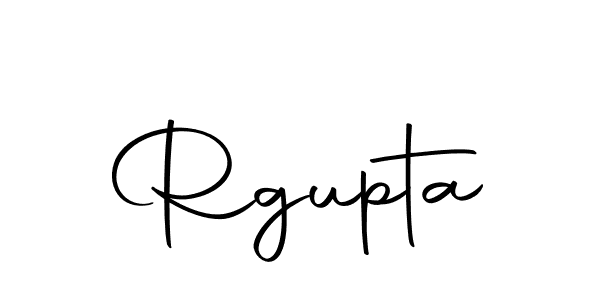You should practise on your own different ways (Autography-DOLnW) to write your name (Rgupta) in signature. don't let someone else do it for you. Rgupta signature style 10 images and pictures png