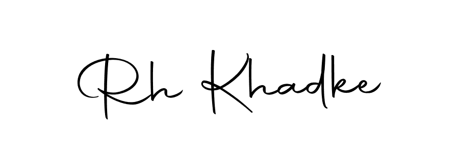 Autography-DOLnW is a professional signature style that is perfect for those who want to add a touch of class to their signature. It is also a great choice for those who want to make their signature more unique. Get Rh Khadke name to fancy signature for free. Rh Khadke signature style 10 images and pictures png