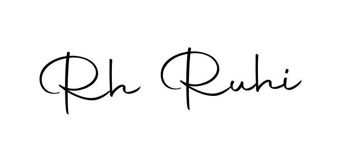 Also we have Rh Ruhi name is the best signature style. Create professional handwritten signature collection using Autography-DOLnW autograph style. Rh Ruhi signature style 10 images and pictures png