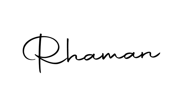 How to make Rhaman name signature. Use Autography-DOLnW style for creating short signs online. This is the latest handwritten sign. Rhaman signature style 10 images and pictures png