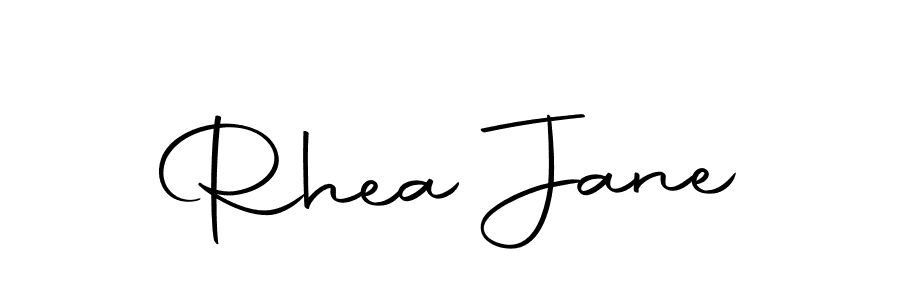 Make a beautiful signature design for name Rhea Jane. With this signature (Autography-DOLnW) style, you can create a handwritten signature for free. Rhea Jane signature style 10 images and pictures png