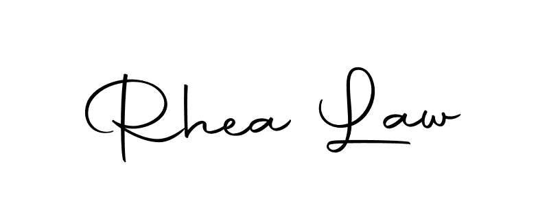 Use a signature maker to create a handwritten signature online. With this signature software, you can design (Autography-DOLnW) your own signature for name Rhea Law. Rhea Law signature style 10 images and pictures png