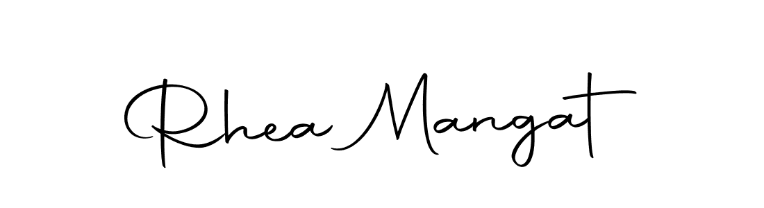 The best way (Autography-DOLnW) to make a short signature is to pick only two or three words in your name. The name Rhea Mangat include a total of six letters. For converting this name. Rhea Mangat signature style 10 images and pictures png