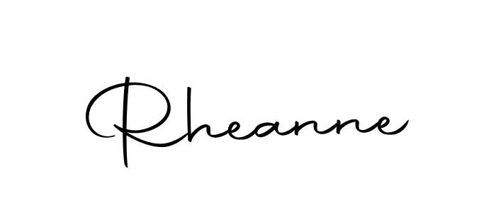 Make a beautiful signature design for name Rheanne. Use this online signature maker to create a handwritten signature for free. Rheanne signature style 10 images and pictures png