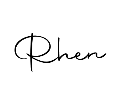This is the best signature style for the Rhen name. Also you like these signature font (Autography-DOLnW). Mix name signature. Rhen signature style 10 images and pictures png