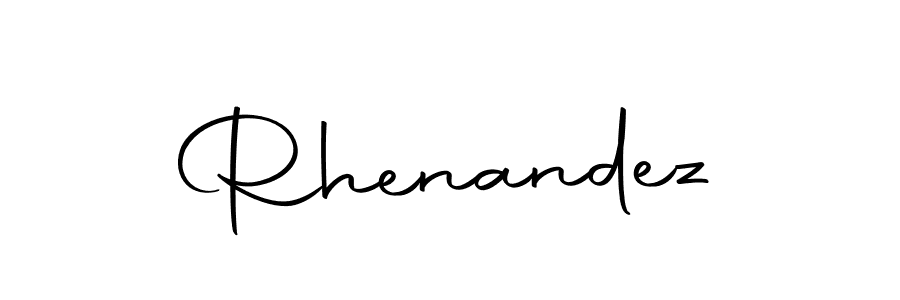 You should practise on your own different ways (Autography-DOLnW) to write your name (Rhenandez) in signature. don't let someone else do it for you. Rhenandez signature style 10 images and pictures png