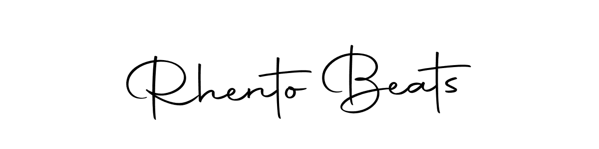 How to make Rhento Beats signature? Autography-DOLnW is a professional autograph style. Create handwritten signature for Rhento Beats name. Rhento Beats signature style 10 images and pictures png