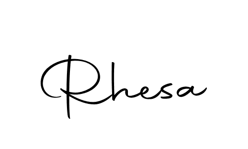 Also we have Rhesa name is the best signature style. Create professional handwritten signature collection using Autography-DOLnW autograph style. Rhesa signature style 10 images and pictures png