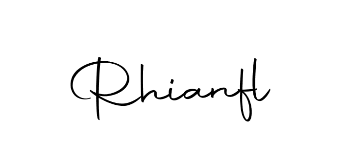 if you are searching for the best signature style for your name Rhianfl. so please give up your signature search. here we have designed multiple signature styles  using Autography-DOLnW. Rhianfl signature style 10 images and pictures png