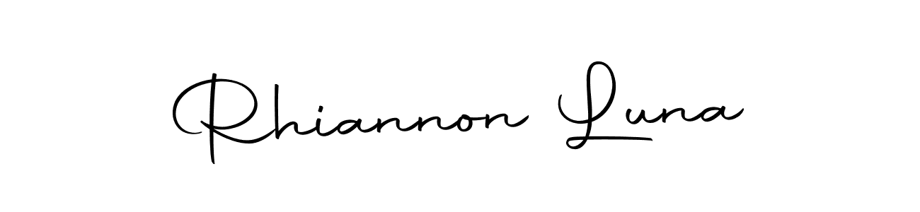 How to make Rhiannon Luna signature? Autography-DOLnW is a professional autograph style. Create handwritten signature for Rhiannon Luna name. Rhiannon Luna signature style 10 images and pictures png