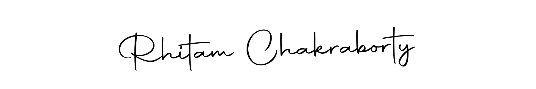 It looks lik you need a new signature style for name Rhitam Chakraborty. Design unique handwritten (Autography-DOLnW) signature with our free signature maker in just a few clicks. Rhitam Chakraborty signature style 10 images and pictures png