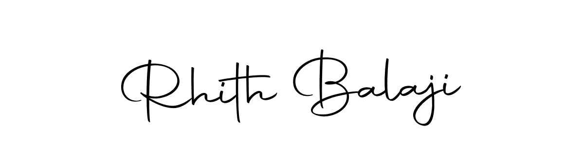 The best way (Autography-DOLnW) to make a short signature is to pick only two or three words in your name. The name Rhith Balaji include a total of six letters. For converting this name. Rhith Balaji signature style 10 images and pictures png