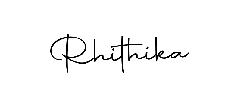 Make a beautiful signature design for name Rhithika. With this signature (Autography-DOLnW) style, you can create a handwritten signature for free. Rhithika signature style 10 images and pictures png