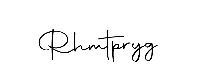 How to make Rhmtpryg name signature. Use Autography-DOLnW style for creating short signs online. This is the latest handwritten sign. Rhmtpryg signature style 10 images and pictures png