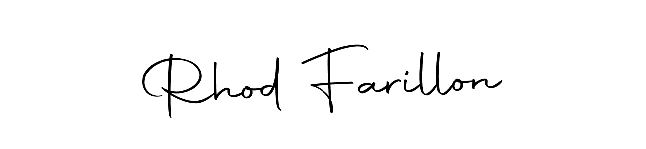 It looks lik you need a new signature style for name Rhod Farillon. Design unique handwritten (Autography-DOLnW) signature with our free signature maker in just a few clicks. Rhod Farillon signature style 10 images and pictures png