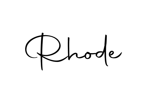 You should practise on your own different ways (Autography-DOLnW) to write your name (Rhode) in signature. don't let someone else do it for you. Rhode signature style 10 images and pictures png