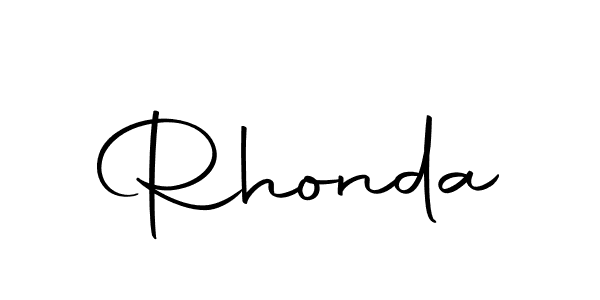 The best way (Autography-DOLnW) to make a short signature is to pick only two or three words in your name. The name Rhonda include a total of six letters. For converting this name. Rhonda signature style 10 images and pictures png