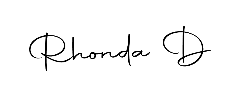 Here are the top 10 professional signature styles for the name Rhonda D. These are the best autograph styles you can use for your name. Rhonda D signature style 10 images and pictures png