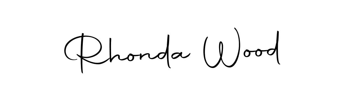 Also we have Rhonda Wood name is the best signature style. Create professional handwritten signature collection using Autography-DOLnW autograph style. Rhonda Wood signature style 10 images and pictures png