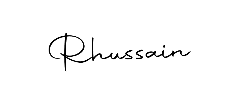 Autography-DOLnW is a professional signature style that is perfect for those who want to add a touch of class to their signature. It is also a great choice for those who want to make their signature more unique. Get Rhussain name to fancy signature for free. Rhussain signature style 10 images and pictures png