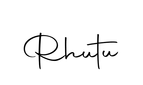 How to make Rhutu name signature. Use Autography-DOLnW style for creating short signs online. This is the latest handwritten sign. Rhutu signature style 10 images and pictures png