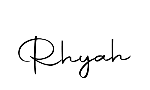 It looks lik you need a new signature style for name Rhyah. Design unique handwritten (Autography-DOLnW) signature with our free signature maker in just a few clicks. Rhyah signature style 10 images and pictures png