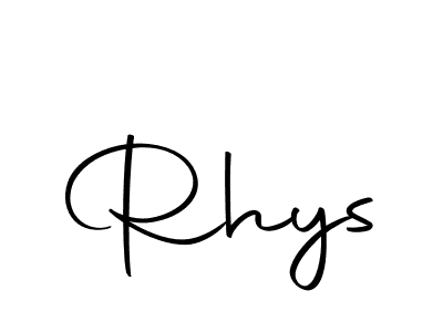 How to make Rhys name signature. Use Autography-DOLnW style for creating short signs online. This is the latest handwritten sign. Rhys signature style 10 images and pictures png