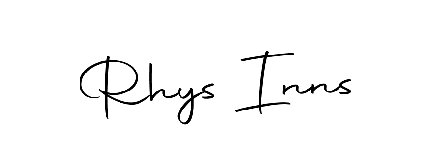 Make a beautiful signature design for name Rhys Inns. Use this online signature maker to create a handwritten signature for free. Rhys Inns signature style 10 images and pictures png