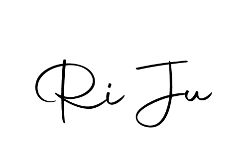 Autography-DOLnW is a professional signature style that is perfect for those who want to add a touch of class to their signature. It is also a great choice for those who want to make their signature more unique. Get Ri Ju name to fancy signature for free. Ri Ju signature style 10 images and pictures png