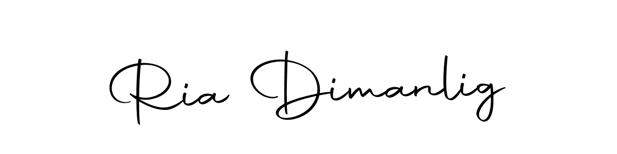 Make a short Ria Dimanlig signature style. Manage your documents anywhere anytime using Autography-DOLnW. Create and add eSignatures, submit forms, share and send files easily. Ria Dimanlig signature style 10 images and pictures png