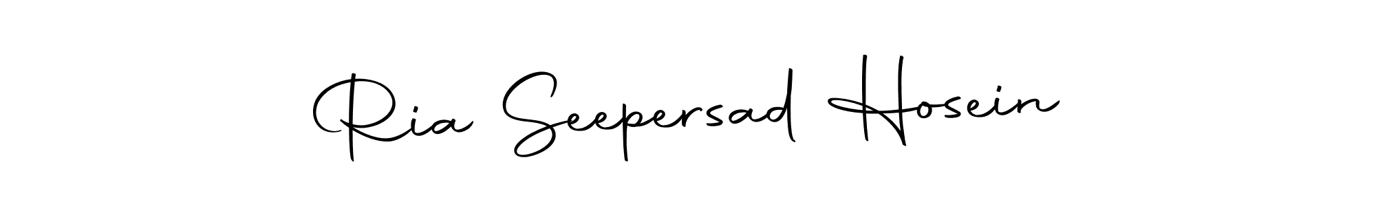 Also we have Ria Seepersad Hosein name is the best signature style. Create professional handwritten signature collection using Autography-DOLnW autograph style. Ria Seepersad Hosein signature style 10 images and pictures png