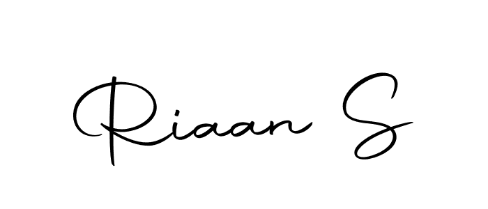 Autography-DOLnW is a professional signature style that is perfect for those who want to add a touch of class to their signature. It is also a great choice for those who want to make their signature more unique. Get Riaan S name to fancy signature for free. Riaan S signature style 10 images and pictures png