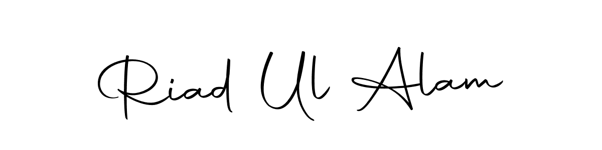 if you are searching for the best signature style for your name Riad Ul Alam. so please give up your signature search. here we have designed multiple signature styles  using Autography-DOLnW. Riad Ul Alam signature style 10 images and pictures png