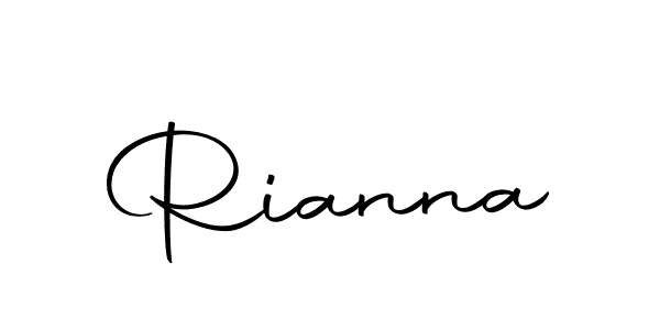 Here are the top 10 professional signature styles for the name Rianna. These are the best autograph styles you can use for your name. Rianna signature style 10 images and pictures png