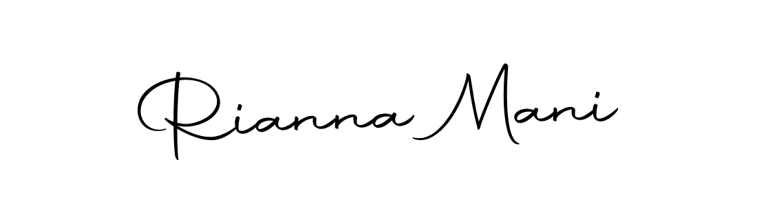 Once you've used our free online signature maker to create your best signature Autography-DOLnW style, it's time to enjoy all of the benefits that Rianna Mani name signing documents. Rianna Mani signature style 10 images and pictures png