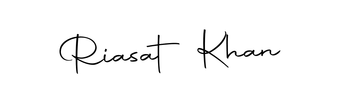 Make a beautiful signature design for name Riasat Khan. With this signature (Autography-DOLnW) style, you can create a handwritten signature for free. Riasat Khan signature style 10 images and pictures png