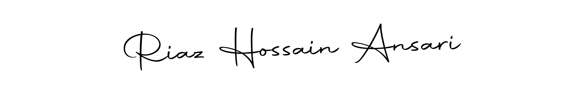 Riaz Hossain Ansari stylish signature style. Best Handwritten Sign (Autography-DOLnW) for my name. Handwritten Signature Collection Ideas for my name Riaz Hossain Ansari. Riaz Hossain Ansari signature style 10 images and pictures png