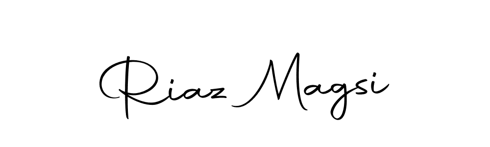 You can use this online signature creator to create a handwritten signature for the name Riaz Magsi. This is the best online autograph maker. Riaz Magsi signature style 10 images and pictures png