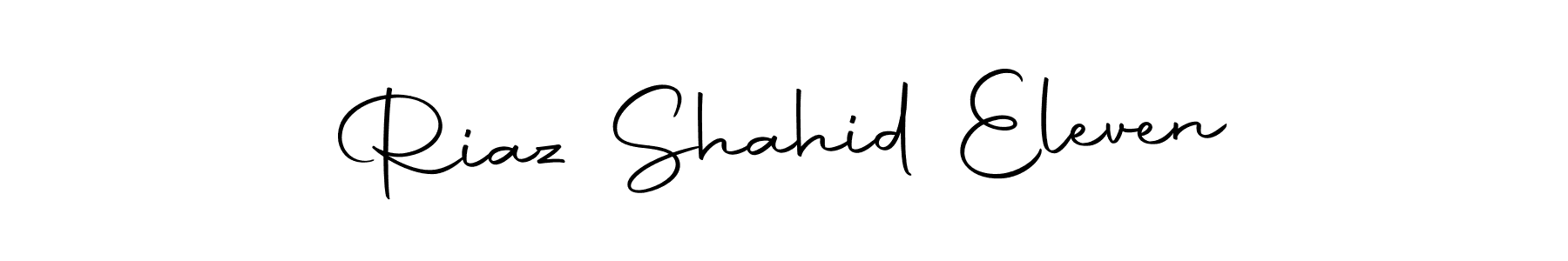 Use a signature maker to create a handwritten signature online. With this signature software, you can design (Autography-DOLnW) your own signature for name Riaz Shahid Eleven. Riaz Shahid Eleven signature style 10 images and pictures png