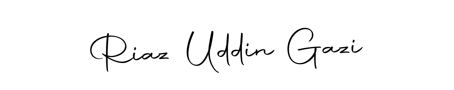 How to make Riaz Uddin Gazi signature? Autography-DOLnW is a professional autograph style. Create handwritten signature for Riaz Uddin Gazi name. Riaz Uddin Gazi signature style 10 images and pictures png