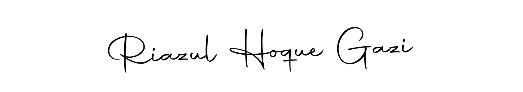 Also we have Riazul Hoque Gazi name is the best signature style. Create professional handwritten signature collection using Autography-DOLnW autograph style. Riazul Hoque Gazi signature style 10 images and pictures png