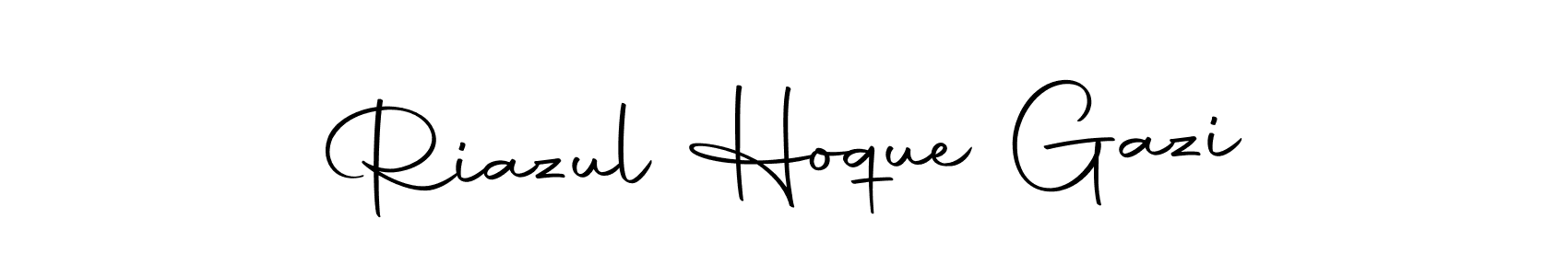 Also we have Riazul Hoque Gazi name is the best signature style. Create professional handwritten signature collection using Autography-DOLnW autograph style. Riazul Hoque Gazi signature style 10 images and pictures png