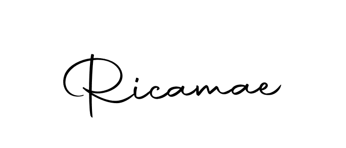 Use a signature maker to create a handwritten signature online. With this signature software, you can design (Autography-DOLnW) your own signature for name Ricamae. Ricamae signature style 10 images and pictures png