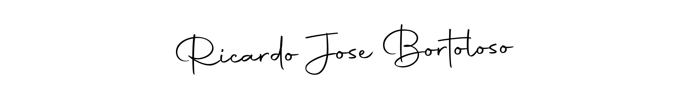 Make a short Ricardo Jose Bortoloso signature style. Manage your documents anywhere anytime using Autography-DOLnW. Create and add eSignatures, submit forms, share and send files easily. Ricardo Jose Bortoloso signature style 10 images and pictures png