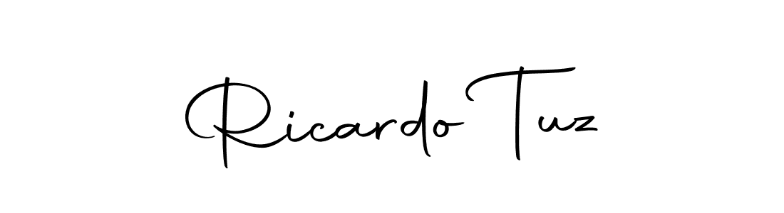 How to make Ricardo Tuz signature? Autography-DOLnW is a professional autograph style. Create handwritten signature for Ricardo Tuz name. Ricardo Tuz signature style 10 images and pictures png