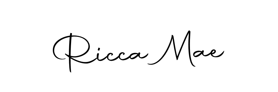 Autography-DOLnW is a professional signature style that is perfect for those who want to add a touch of class to their signature. It is also a great choice for those who want to make their signature more unique. Get Ricca Mae name to fancy signature for free. Ricca Mae signature style 10 images and pictures png