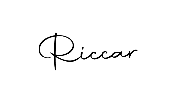 The best way (Autography-DOLnW) to make a short signature is to pick only two or three words in your name. The name Riccar include a total of six letters. For converting this name. Riccar signature style 10 images and pictures png