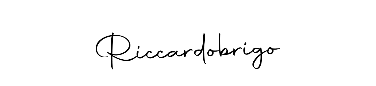 The best way (Autography-DOLnW) to make a short signature is to pick only two or three words in your name. The name Riccardobrigo include a total of six letters. For converting this name. Riccardobrigo signature style 10 images and pictures png