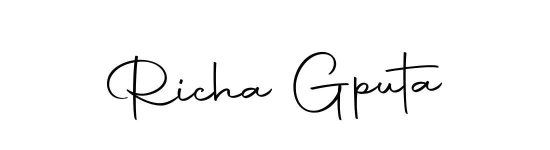 This is the best signature style for the Richa Gputa name. Also you like these signature font (Autography-DOLnW). Mix name signature. Richa Gputa signature style 10 images and pictures png