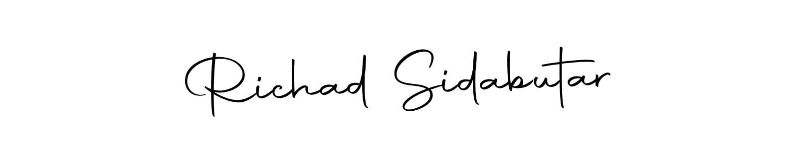 Here are the top 10 professional signature styles for the name Richad Sidabutar. These are the best autograph styles you can use for your name. Richad Sidabutar signature style 10 images and pictures png